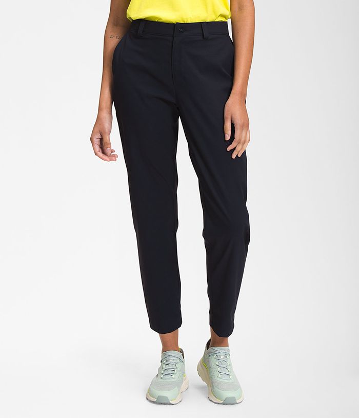 Pantalones The North Face Mujer City Estándar Ankle Azul Marino - Peru 23451XIML